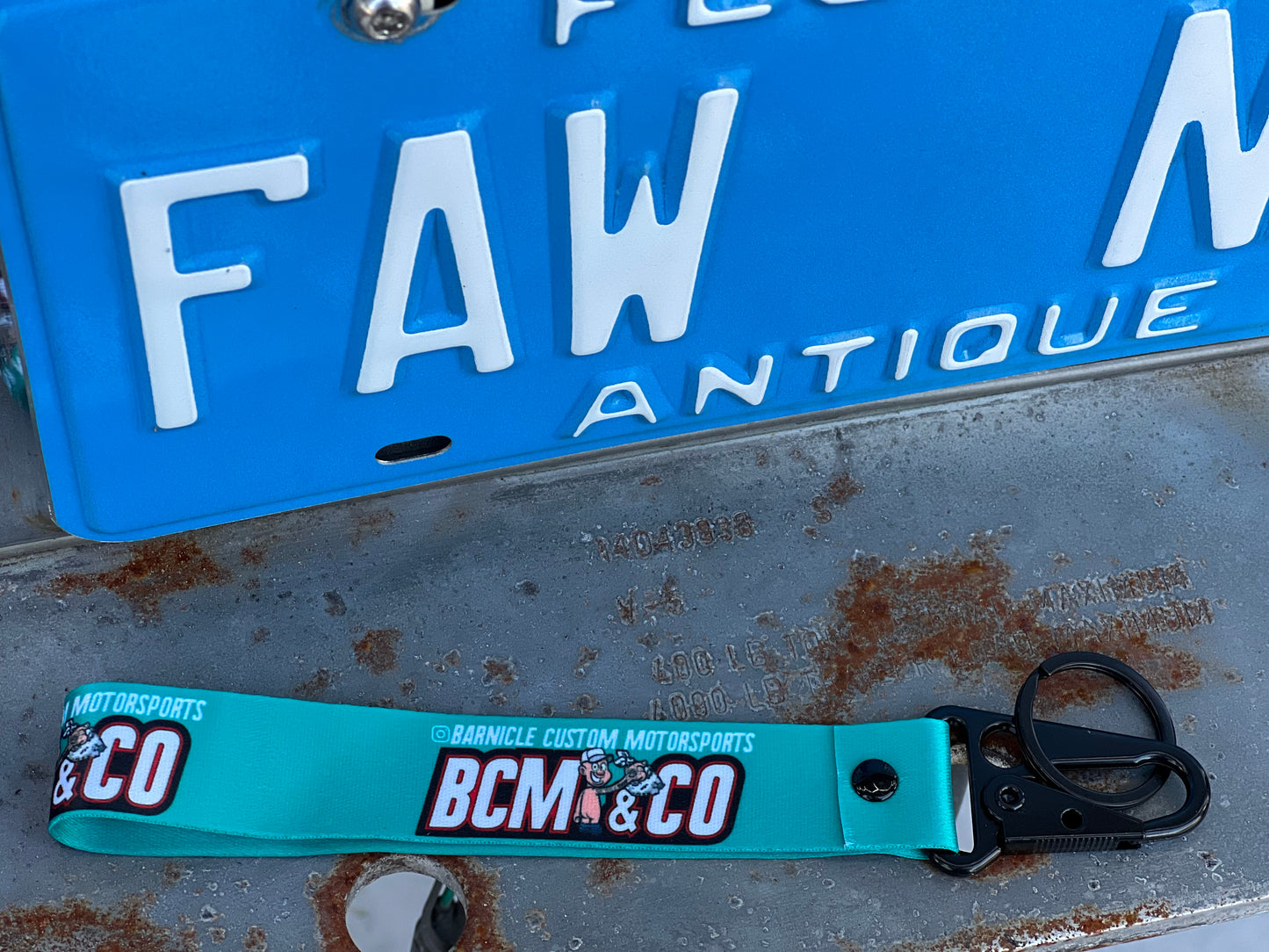 Teal BCM Lanyard