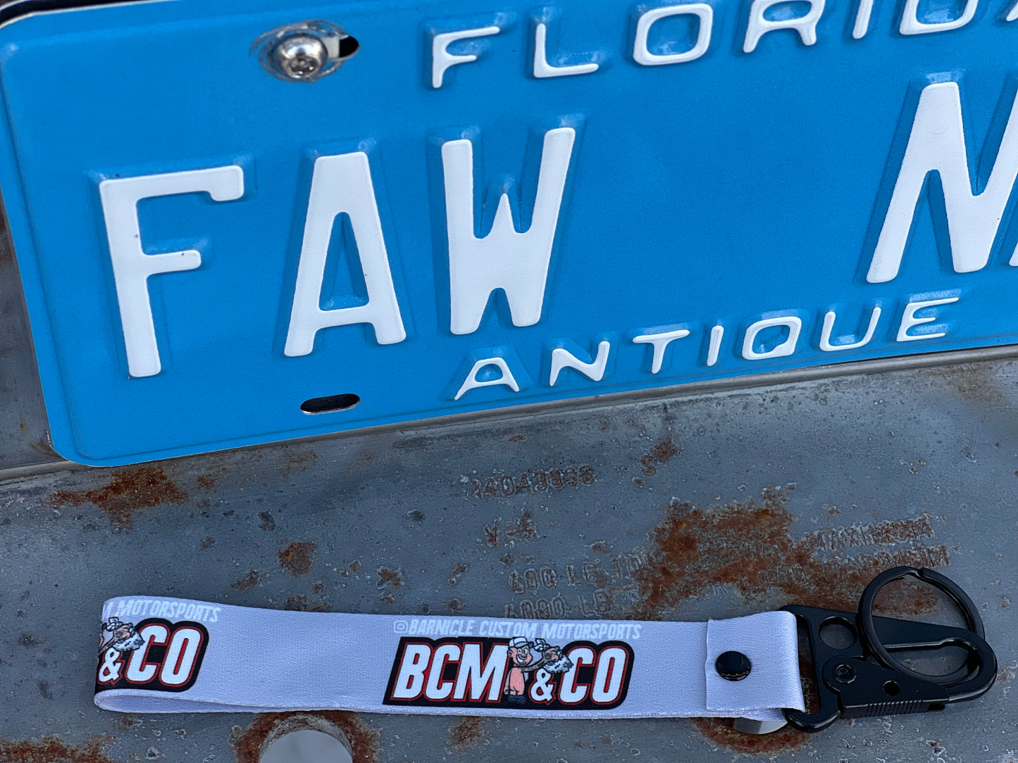 Silver BCM Lanyard