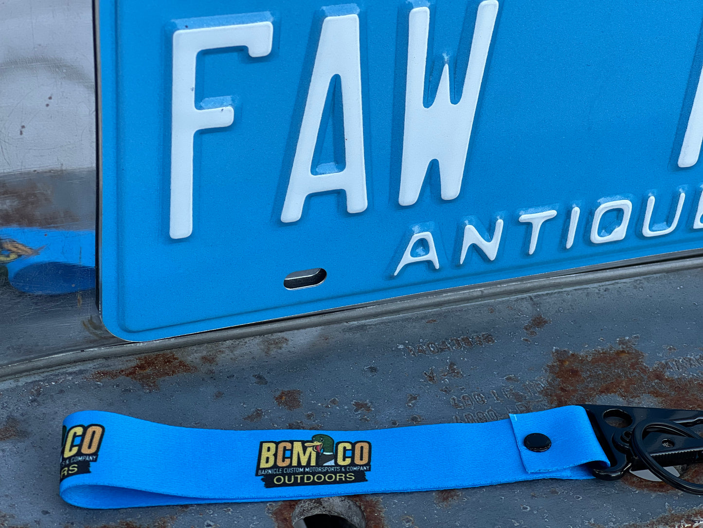 Blue BCM Duck Lanyard