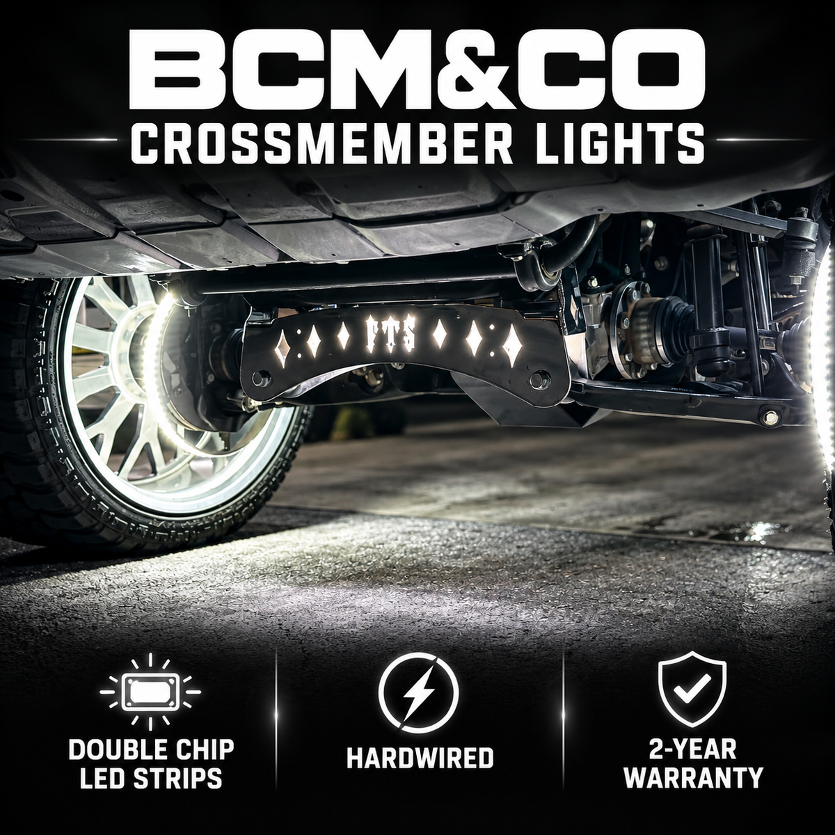 BCM&CO Crossmember Lights