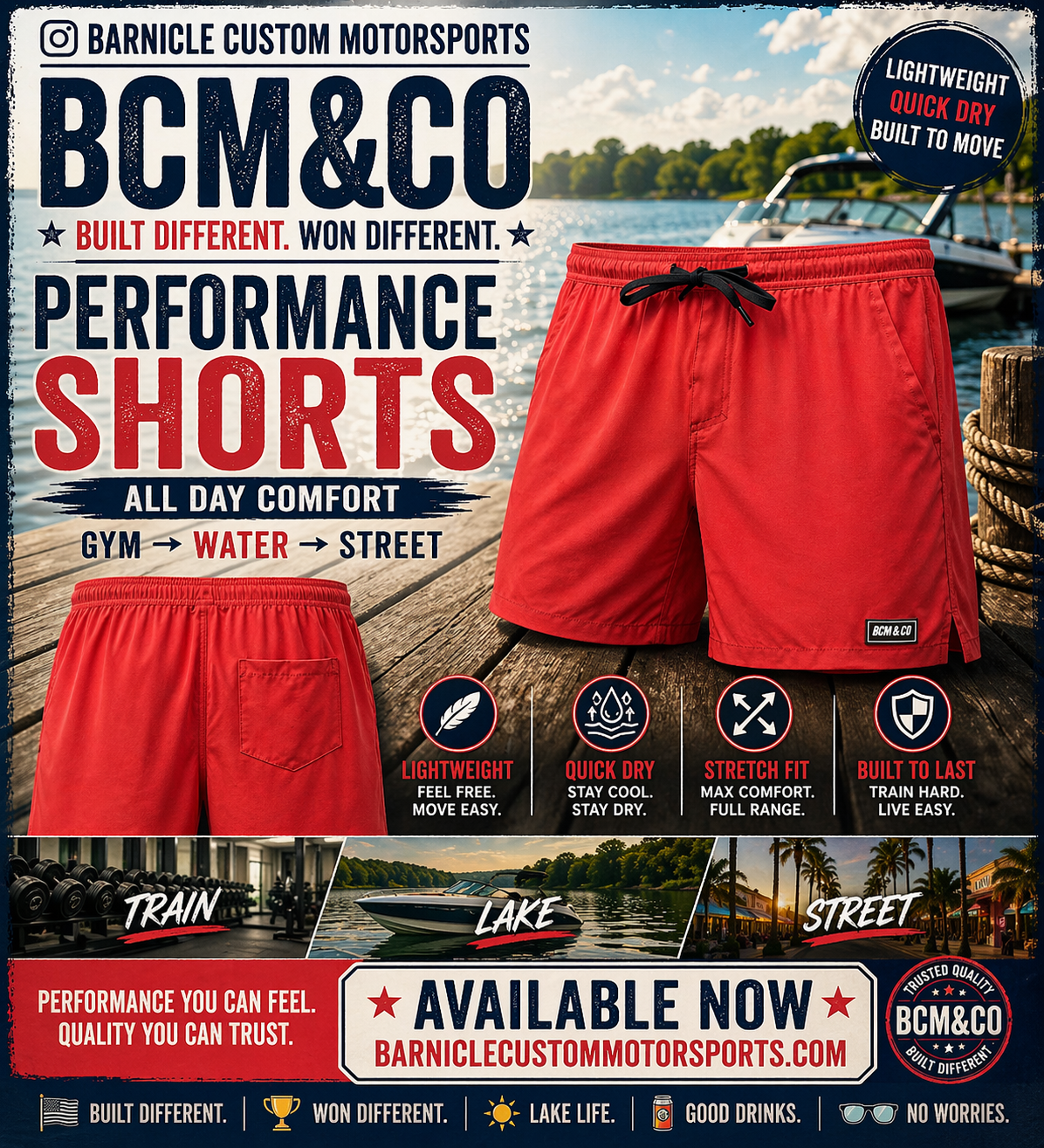 Salmon Shorts
