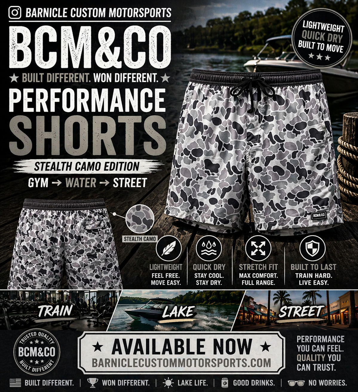 Jungle Camo Shorts