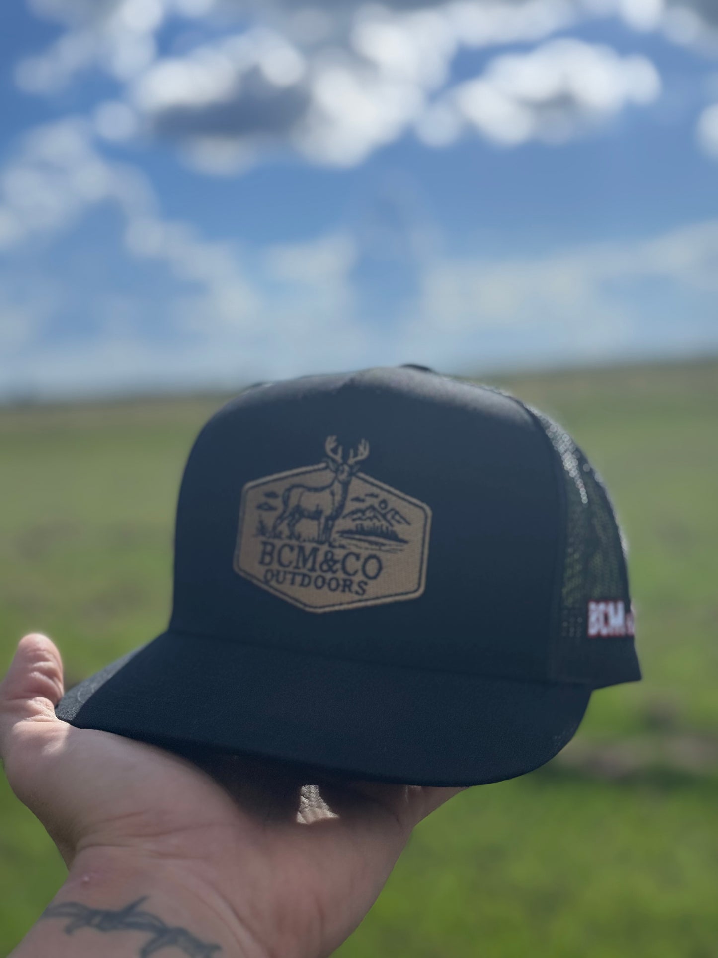 BCM & Co Outdoors Deer Hat Black