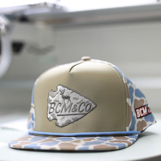 Blue Camo Khaki Arrowhead