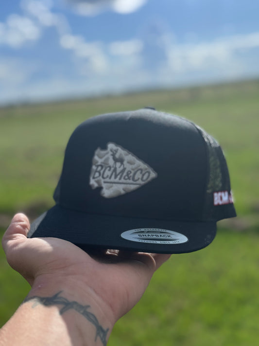 BCM & Co Outdoors ArrowHead Hat Black