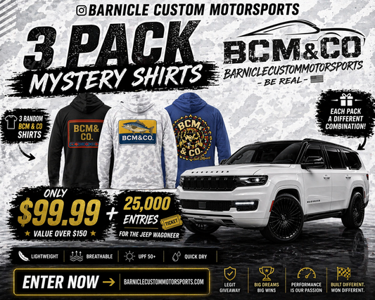 3 Pack Mystery Shirt box + 50,000 🎟️’s Jeep Wagoneer