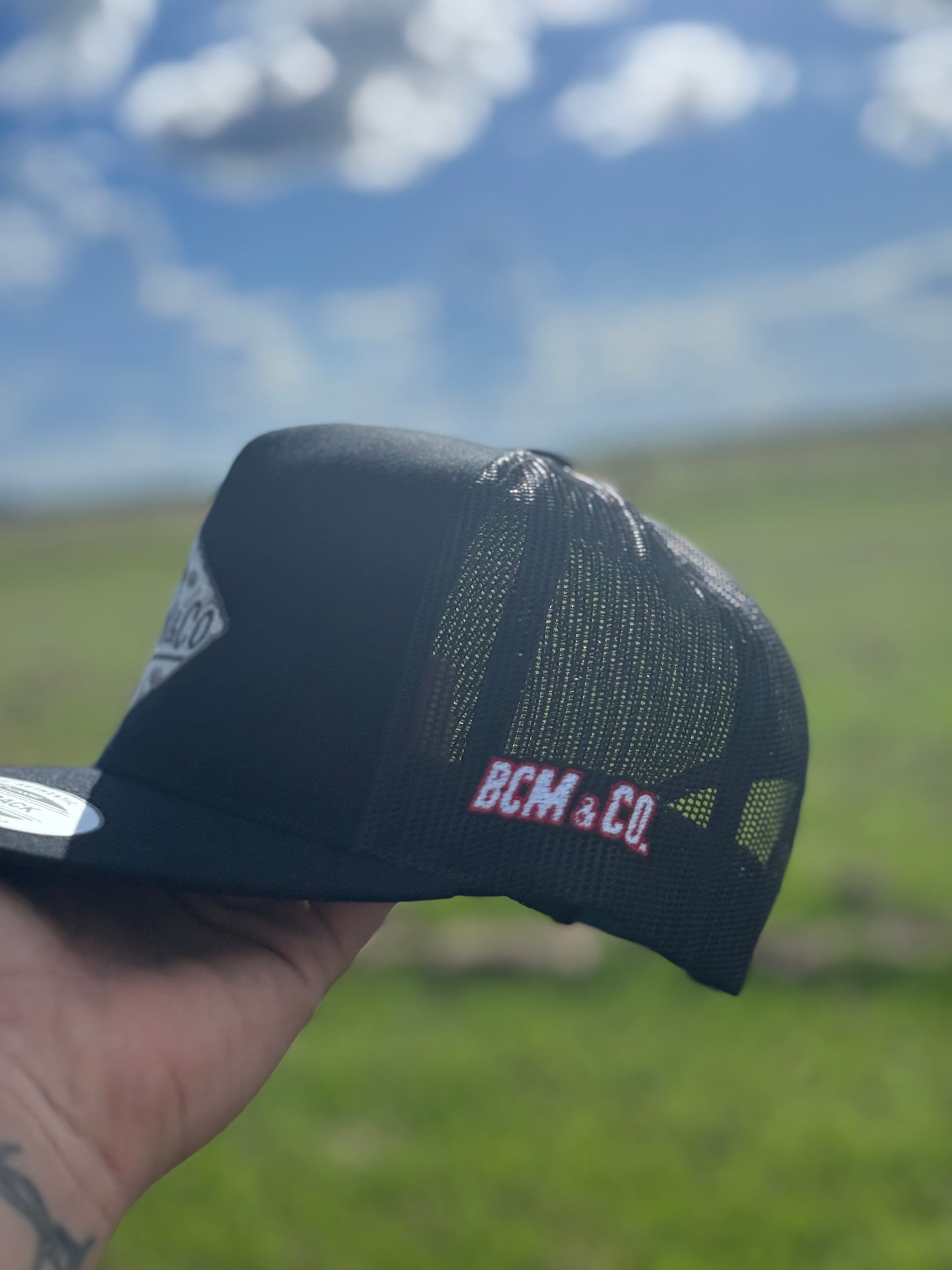 BCM & Co Outdoors ArrowHead Hat Black