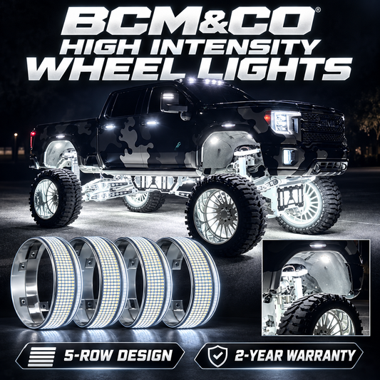 BCM&CO 5 Row High Intensity Wheel Lights