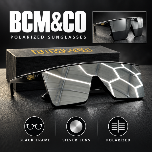BCM&CO Silver | Black Sunglasses + 20,000🎟️’s