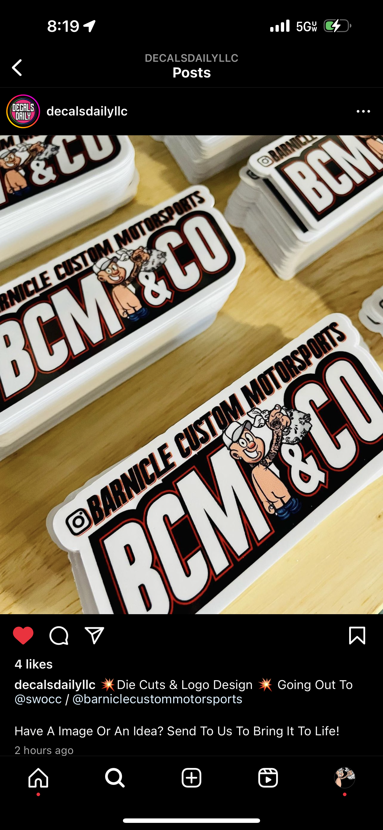 BCM.CO  Decal / Sticker